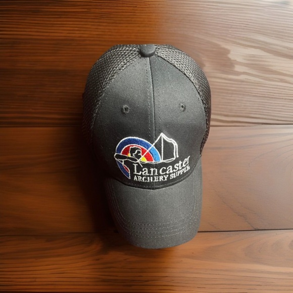 Lancaster Archery Supply Black‎ Trucker Cap Nap Back